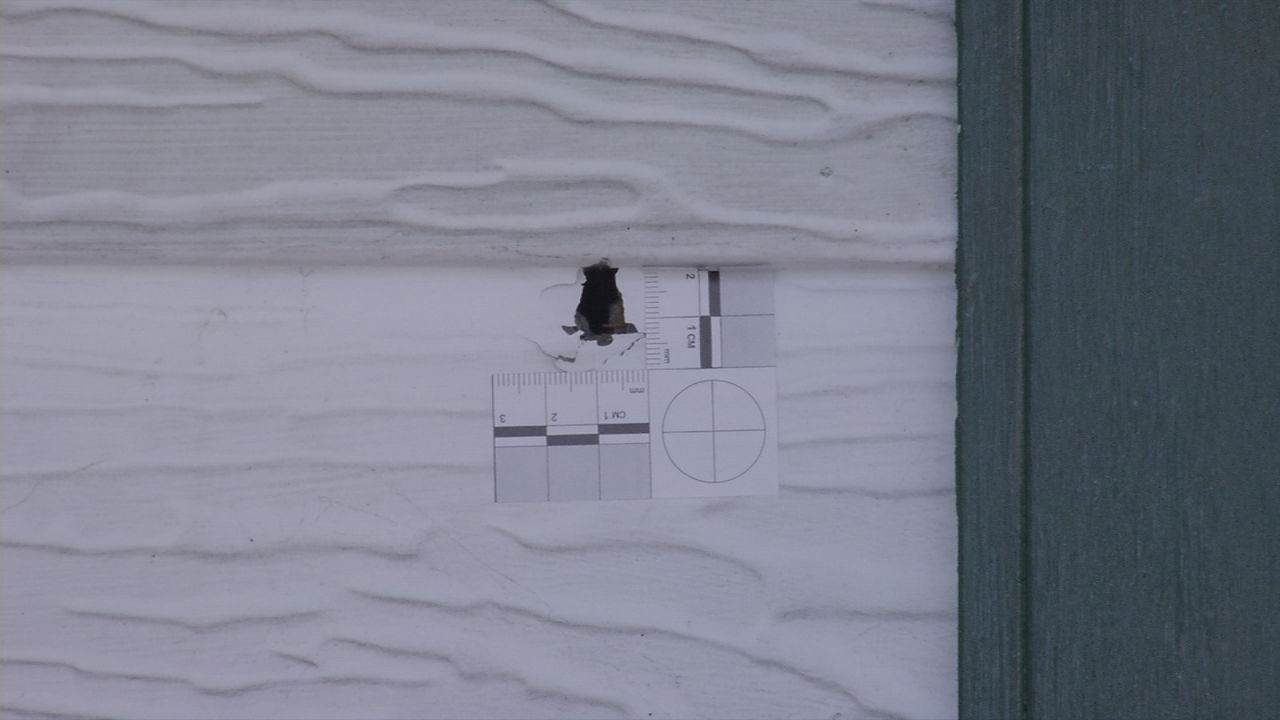 bullet hole